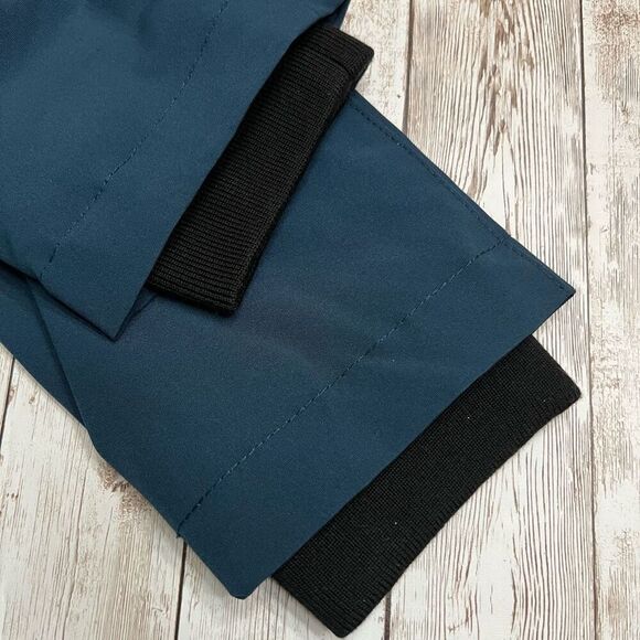 NWT PENDLETON Women’s Jacket Medium Blue Lined Ribbed Cuffs Pockets Toggle Waist - Picture 10 of 16